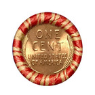Old Estate  1909 reverse Wheat Penny Red Ends Roll