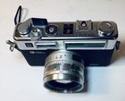Yashica Electra 35 Gsn Vintage Rangefinder 35 Mm Film Camera With Case Works Ex 