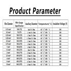 Ptfe Silver-plated Copper Stranded Electrical Wire Cable Audio Wire 7 9 11 30awg
