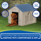 Pet Dog Kennel House Large Dogs Outdoor Big Shelter Cabin Shelter