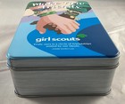 Girl Scouts 2025  Make New Friends Tin Measures Approximately - 7 X 4 X 2