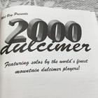 Mel Bay Presents 2000 Dulcimer Tab Solos Songbook  new W cd  95 Pages 