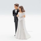 Our Day Wedding Couple 4 5  Cake Topper New Plastic