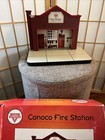 Conoco Fire Station Patrol Model Crown Building Premium 2001 Diorama  one Chip 