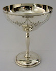 Beautiful Sterling Silver Champagne Coupe Glass Goblet 1969 Barware 140g