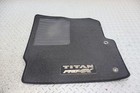 16-18 Nissan Titan Xd Crew Cab Oem Cloth Floor Mat Set Of 3  black G  See Notes