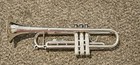 Bach Tr200s Silver Intermediate Trumpet--just Serviced  Case Non-oem  Gorgeous 