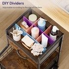 Rolling Under Desk Storage - Storage Cart With Drawers   Diy Divider - Art Ca   