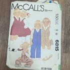 Mccalls Sewing Patterns Cut Vintage Ephemera Junk Journal Lot Of 3
