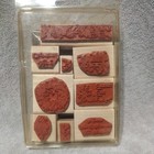Stampin    Up  Nature   s Christmas Vintage 1997 Rubber Stamp Set Cardinal