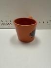 Harley-davidson Orange Ceramic Coffee Mug 2002 Flames Logo Enjoy The Ride