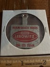 Vintage Vtg Campaign Piece Fl Miami Beach Florida - Lebowicz Football