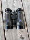 Antique Deraisme French Military Binoculars Paris Army Navy Leather Case