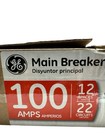 Ge 100a 12-spc 22-cct Main Breaker Indoor Panel   Breaker Kit Tm1210ccubk1  ob 