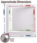 Morvat Access Panel 8x8 Inch For Drywall   Ceiling With Door  40 Pack