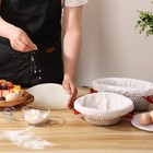 Banneton Bread Proofing Basket - Oval   Round Sourdough Bread Baskets Set - 