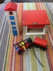 33584 Authentic Brio Wooden Train Fire Station  Thomas 