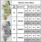 Baby Kids Newborn Hooded Jumpsuit Dinosaur Cute Bodysuit Romper Boy Girl Clothes