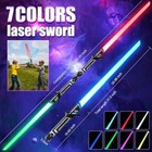 7-color Led Light Swords With Sound light Up Saber  galaxy Battle Toy For Kids