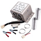 Car Portable Heater Fan 800w 12v 2 Hole Car Windscreen Demister Defroster