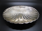 Vintage Empresa Plat Mexico Sterling Silver Shell Dish 3 Ball Feet Trinket 1980s