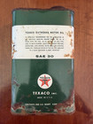 Collectible Vintage   labeled 05 1959  Texaco Outboard Motor Oil Sae 30 Can