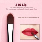 Jessup Lip Brush Set Professional Precision Streak-free Lip Makeup T325