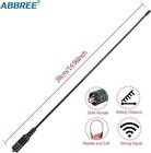 2x Abbree Am-771 144mhz 222 435mhz Triband Whip Tri Band Antenna Sma Female 2pc