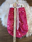 Lambs   Ivy Butterfly Polka Dot Diaper Holder Baby Girl Nursery Raspberry Swirl