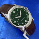 Vintage 1961 Man   s Bulova  Stunning Green Dial Fully Serviced   1 Year Warranty