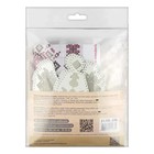 Cross-stitch Kit Diy Embroidery Craft Gift Beginner For Kids Faux Leather White