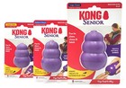 Kong Classic Senior Durable Soft Rubber Treat Stuffable Dog Chew Toy  pick Size