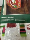 Bucilla Jeweled Stitchery Table Panel Santas Goodies Felt Applique Christmas Kit