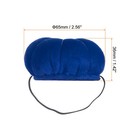Velvet Wrist Pin Cushion Pumpkin Needle Sewing With Elastic Wrist Strap  Blue