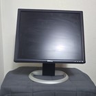 Dell Ultrasharp 1905fp 19  Lcd Monitor 1280x1024 Dvi-d Vga Black silver