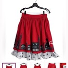 Disney The Dress Shop Italy Arrivederci Skirt Small Minnie Red Polka Tulle Retro