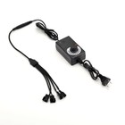 12v Fan Power Supply Pc Fan Controller For Computer 100-240v Ac To 3 To 12v Dc