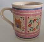 Hallmark Mom Sweet Mom Ceramic Coffee Mug Vintage Floral Mother s Day 1985