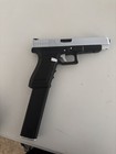 Toy 2 Tone G34 With silver Parts And Prop Trigger B s Kris   s Vector Mag 