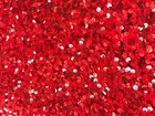 Luxury Red Stretch Velvet Sequin Fabric  55    Wide 