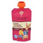 Peter Rabbit Organics Baby Raspberry Banana Blueberry  4 Oz