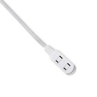 10foot 3outlet Light Duty Extension Cord Power Strip Indoor Use Plug Adapter