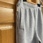Nike Standard Issue Dri-fit Youth Large Gray Joggers Fz5027-077 Zip Pocket