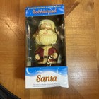 Limited Edition Hand Painted Bobble Head Santa New In Box 2001