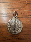 Proclamation Jewelry Champion  14k White Gold Saint Michael Pendant  Small