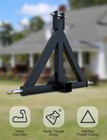 3 Point Hitch Receiver 3 Point 2  Receiver Trailer Hitch Category 1 Tractor 