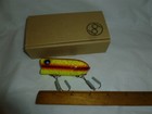  3 Inch Wood Bq Japanese Fishing Lure W  Box  Lot F-726