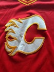 Vintage Calgary Flames Ccm Maska Jersey Men s Size Large Red Nhl