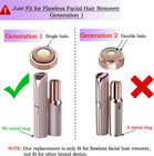 Facial Hair Remover Replacement Heads For Generation 1 Finishing Touch Flawless