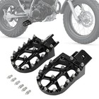 Dirt Bike Foot Pegs motorcycle Footpegs Wider Foot Pegs Rest Pedal Cnc Black